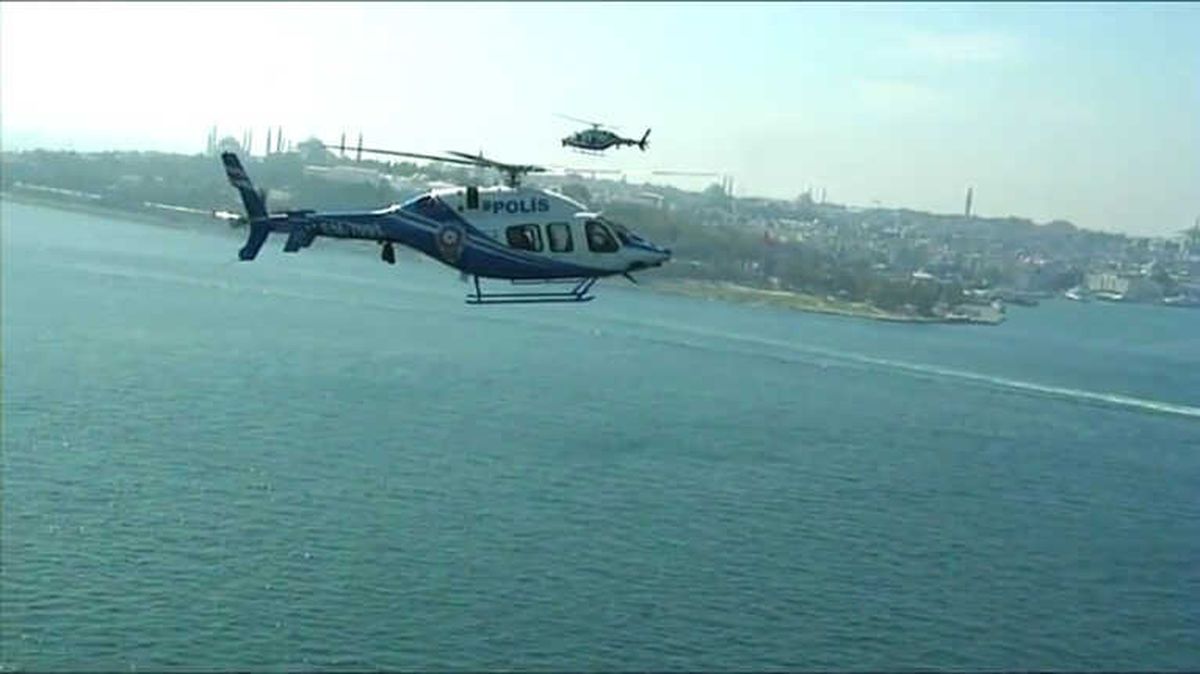 Polis Helikopterleri 2018 Yılı İçinde Bin 340 Saat Havada Kaldı