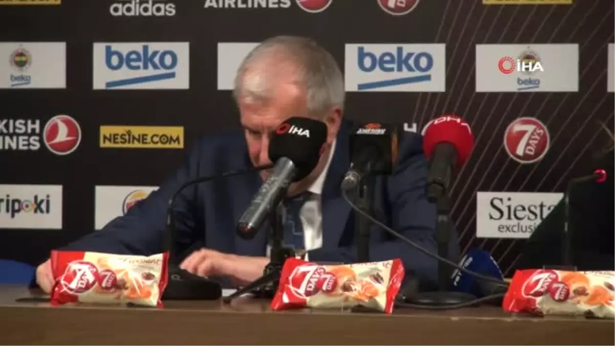 Zeljko Obradovic: "İyi Pozisyondayız Ancak Düzeltmemiz Gerekenler Var"