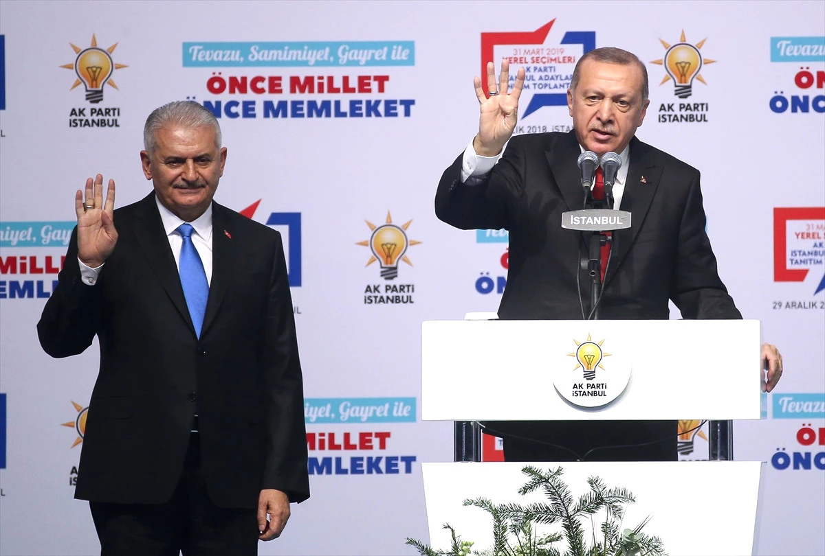 AK Parti\'nin İstanbul Aday Tanıtım Toplantısı