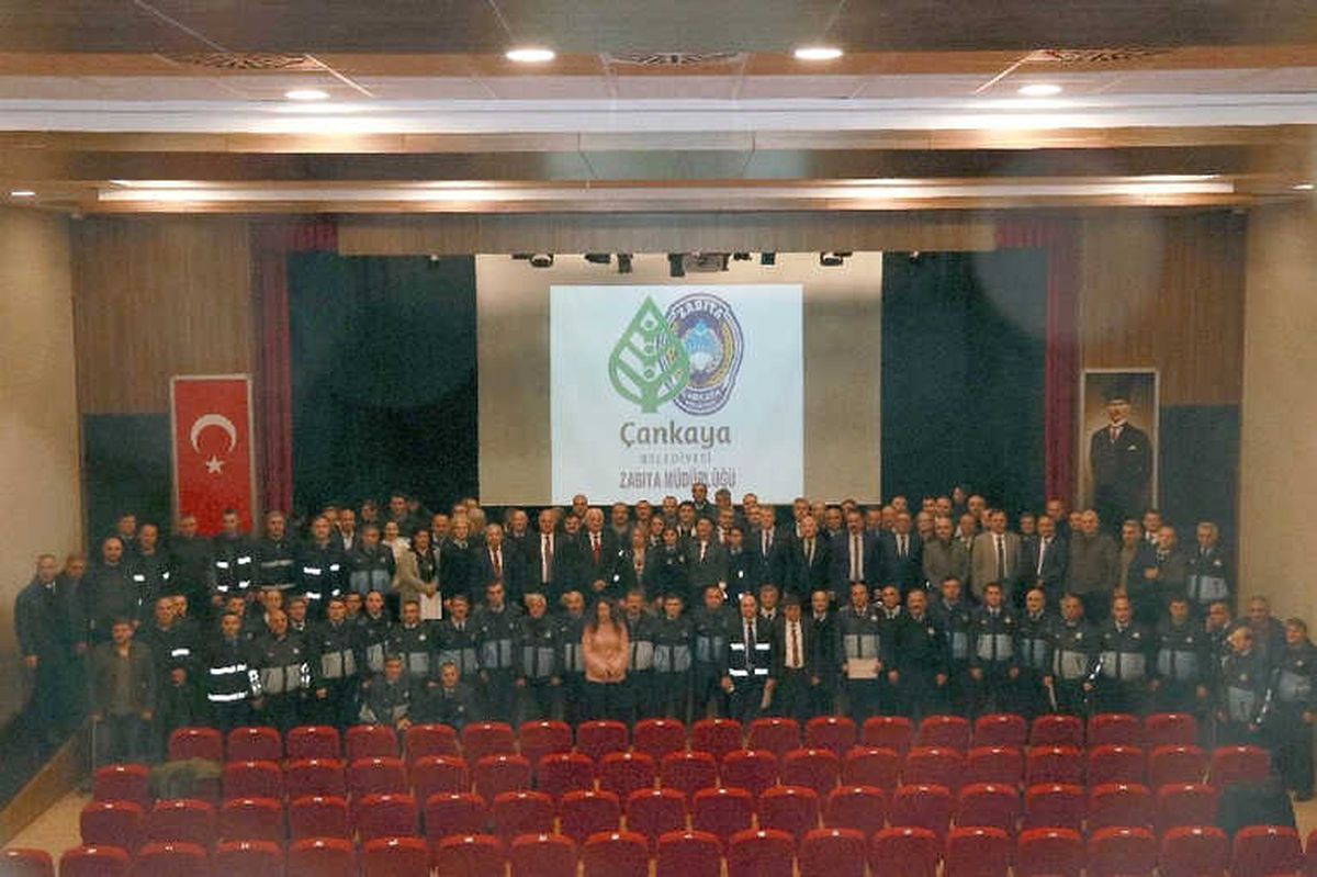 Çankayalı Zabıtalar Terfi Aldı