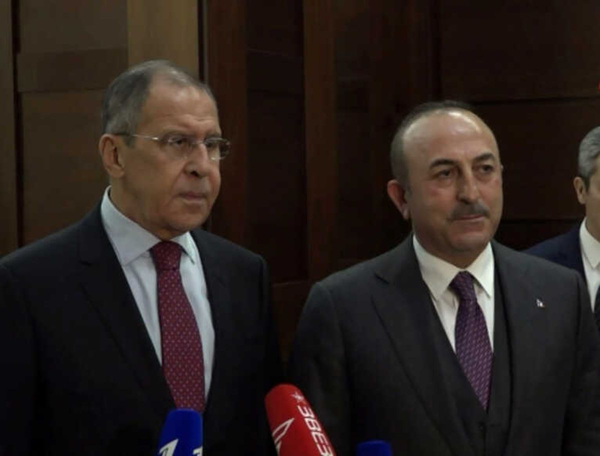 Çavuşoğlu\'ndan Rus Mevkidaşıyla Ortak Basın Açıklaması