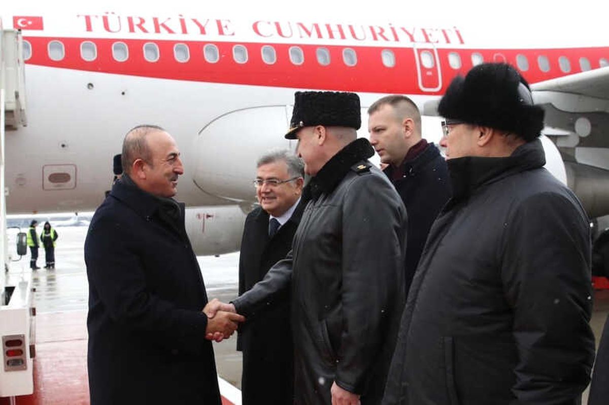 Çavuşoğlu ve Akar Rus Mevkidaşları ile Görüşüyor
