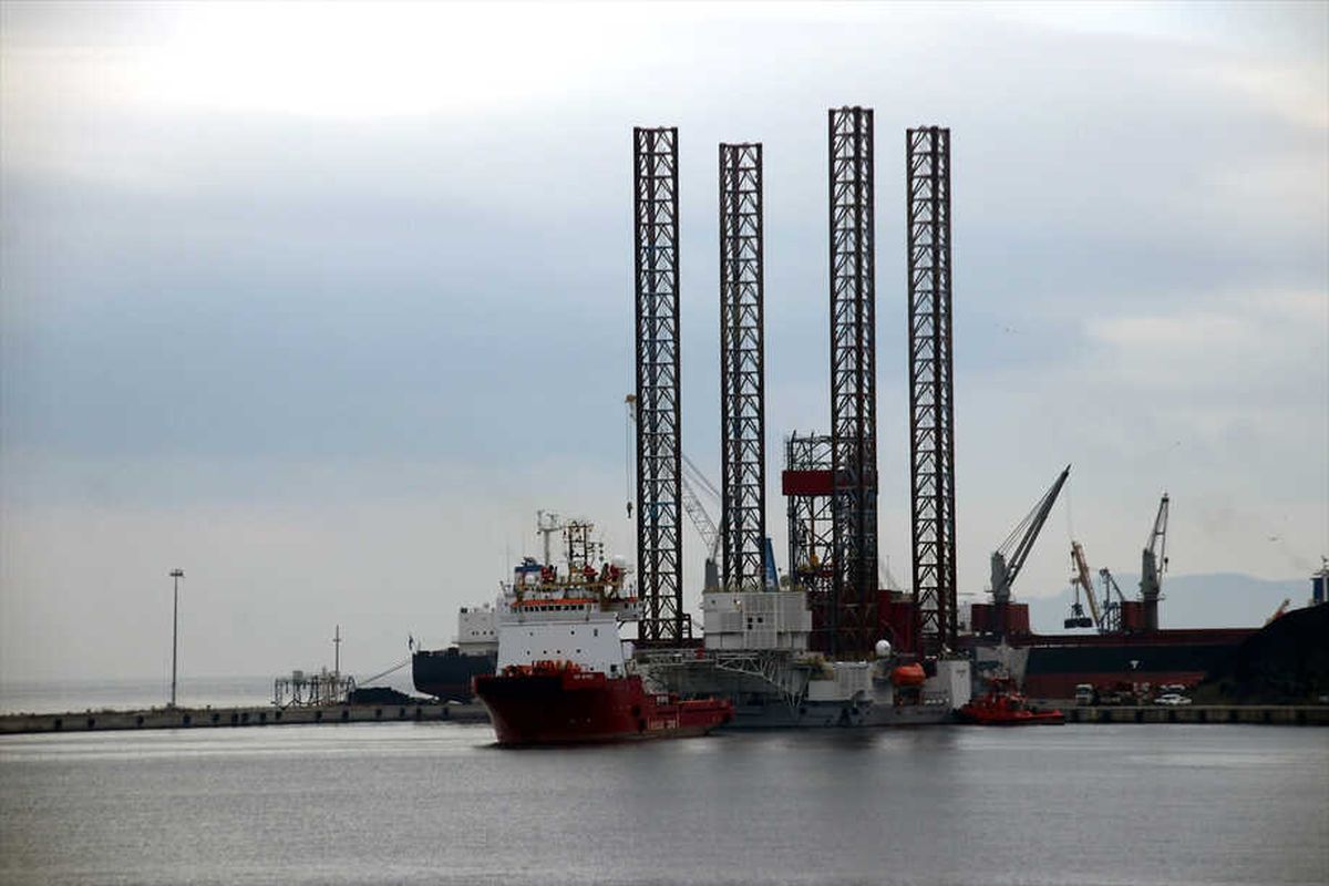 Dev Platform Tekirdağ Limanında