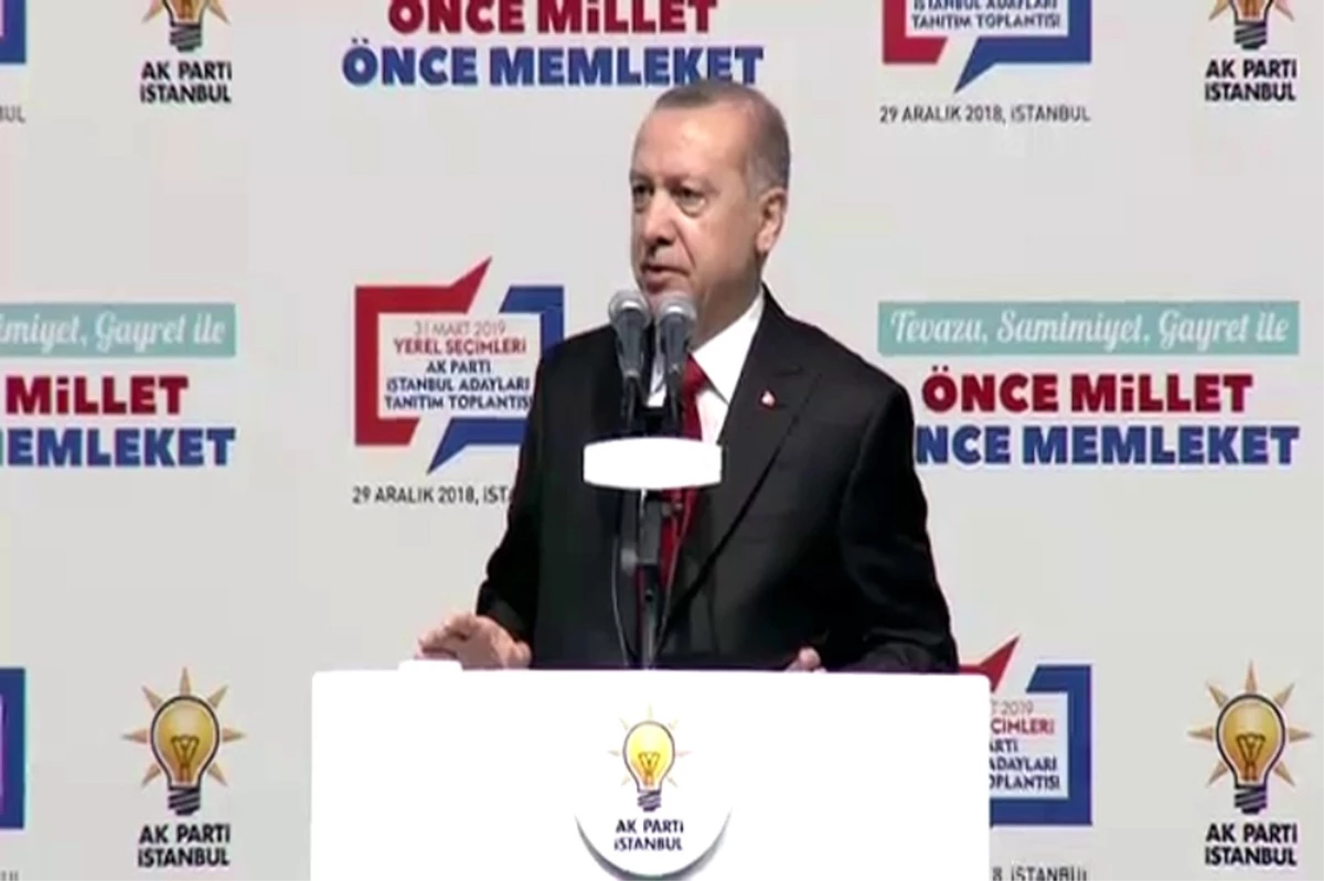 Erdoğan İstanbul Adaylarını Açıkladı