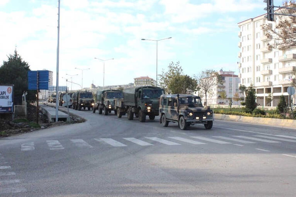 Kilis\'ten Münbiç\'e Askeri Sevkiyat