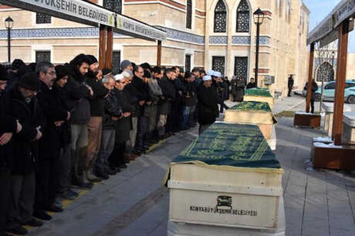 Konya\'da Yangın Faciası: 4 Çocuk Öldü (4)