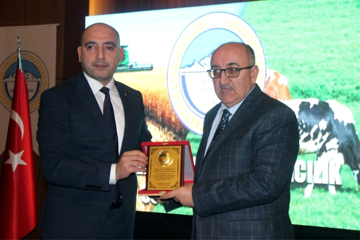 Ktb Başkanı Bağlamış Kayseri\'nin Tarım ve Hayvancılık Raporunu Sundu