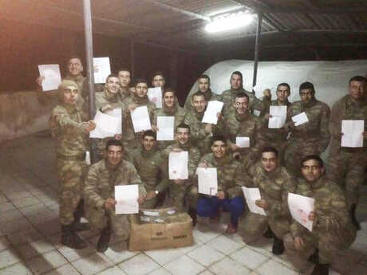 Öğrencilerden Mehmetçiğe Duyarlı Davranış