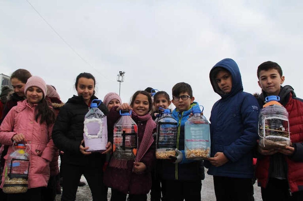 Öğretmenler ve Öğrenciler Sokak Hayvanları İçin Seferber Oldu