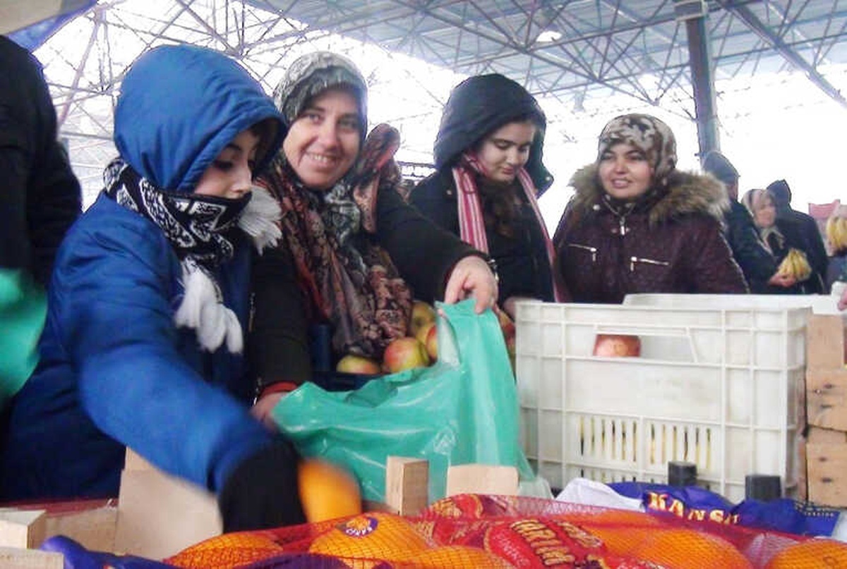 Otizmli Çocuklar Pazarcılık Yaptı