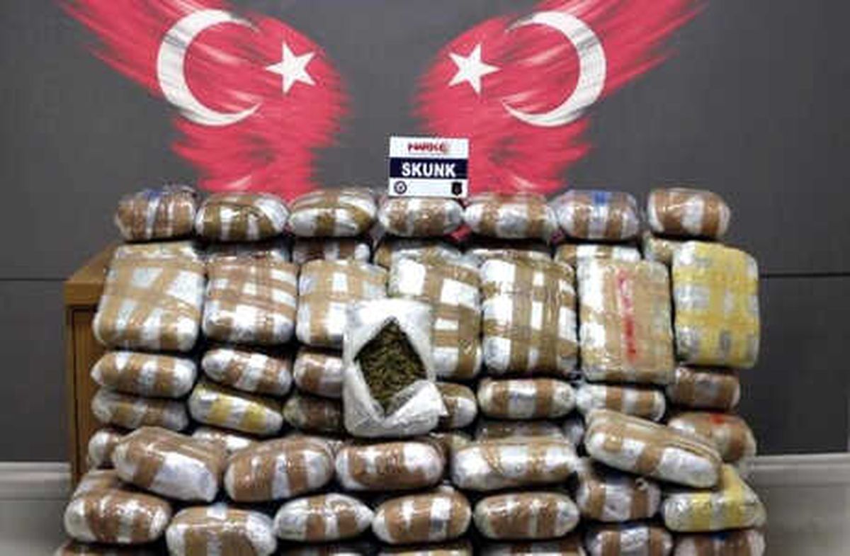 Tır\'da 5 Milyon Lira Değerinde Skunk Ele Geçirildi