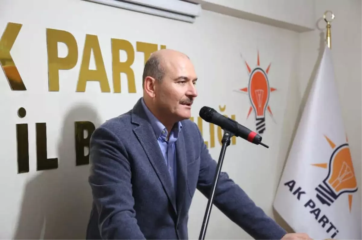 Bakan Soylu: "Tayyip Erdoğan, 4,5 Yıl Boyunca Sahada Bir CHP\'ye Gol Atacak Bir PKK\'ya Gol Atacak"