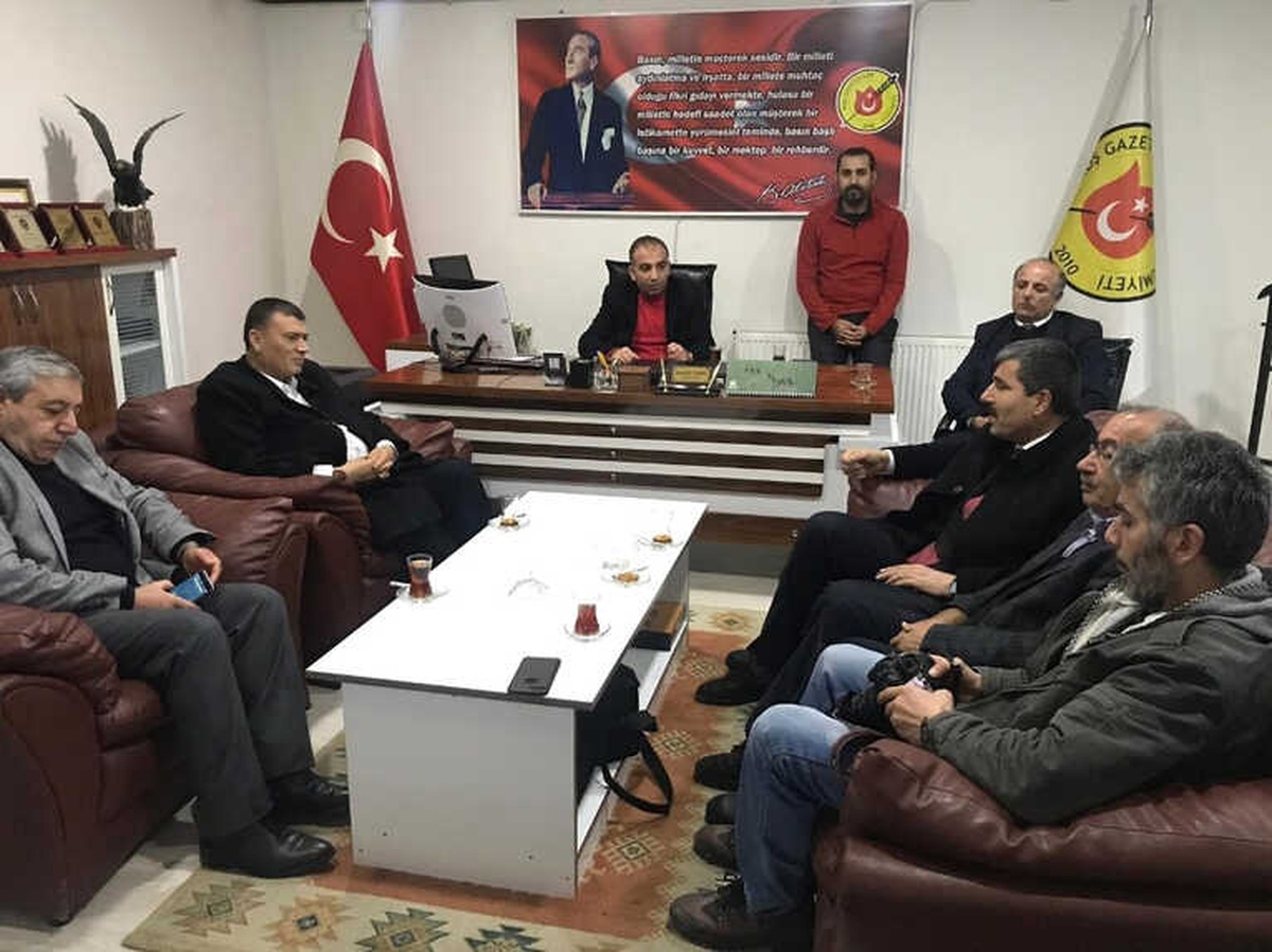 Başkan Asya ve Muşlu İş İnsanlarından Mgc\'ye Ziyaret