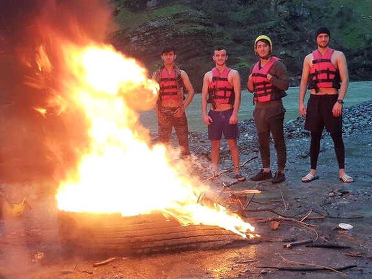 Eksi 1 Derecede Türkiye Rafting Yarışması\'na Hazırlanıyorlar