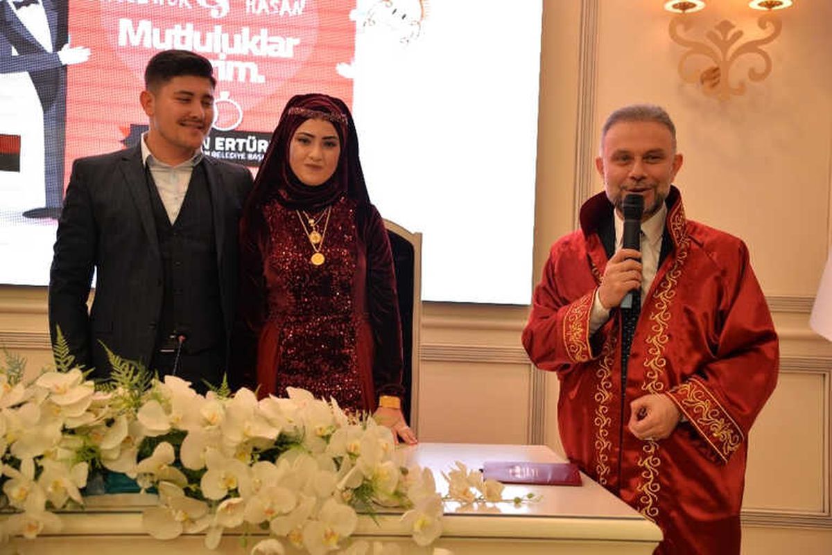 Kahramankazan\'da 2018\'de 354 Çift Dünyaevine Girdi