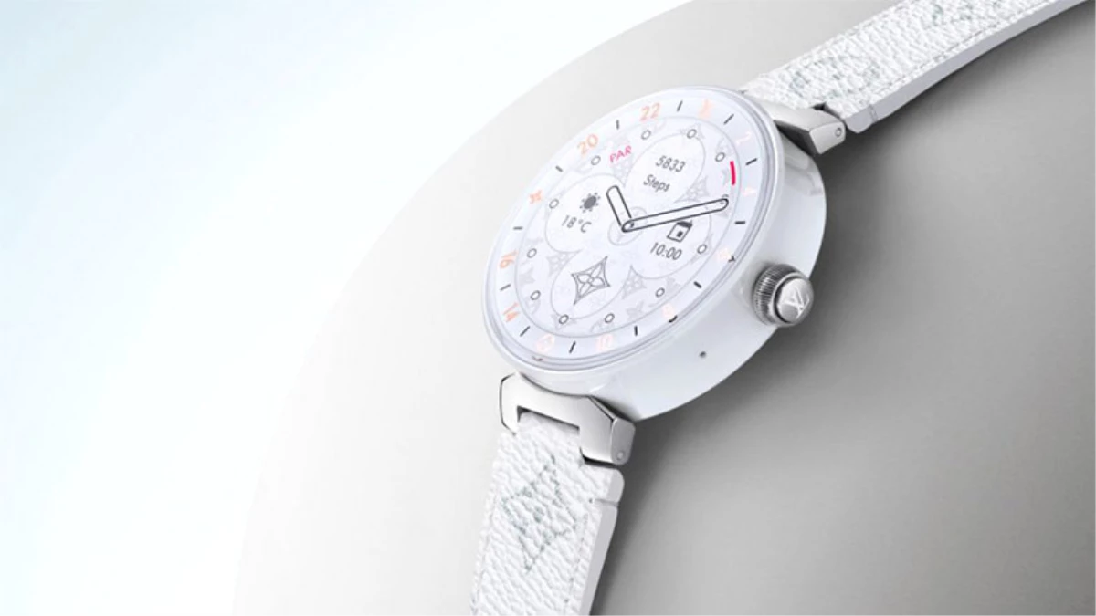Lüks Tasarımcı Louis Vuitton, Akıllı Saati Tambour Horizon\'ın Yeni Versiyonunu Tanıttı