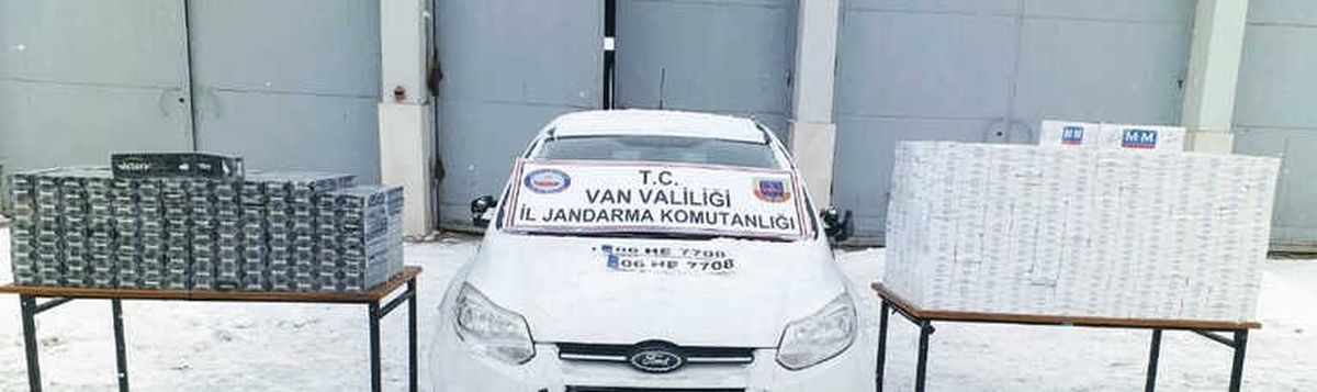 Van\'da Kaçak Sigara Operasyonu: 2 Gözaltı