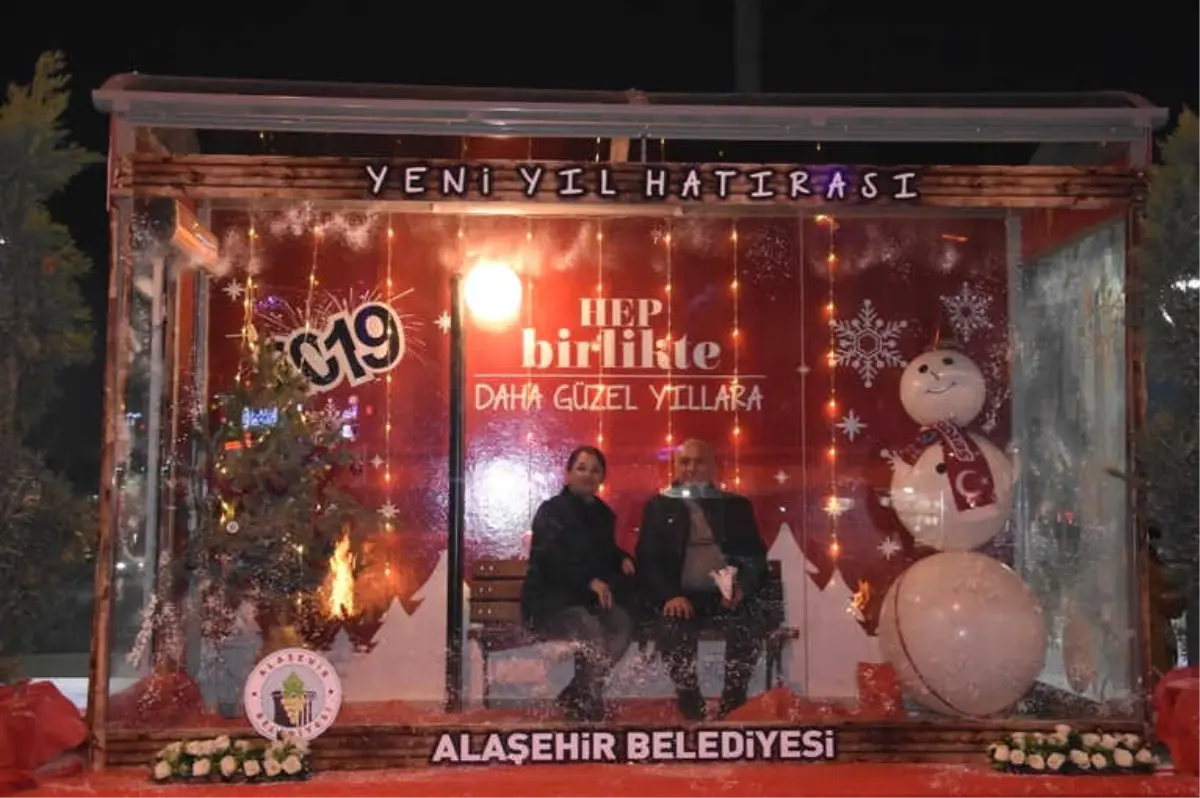 Alaşehir\'de Yeni Yıla Özel Etkinlik Durağı