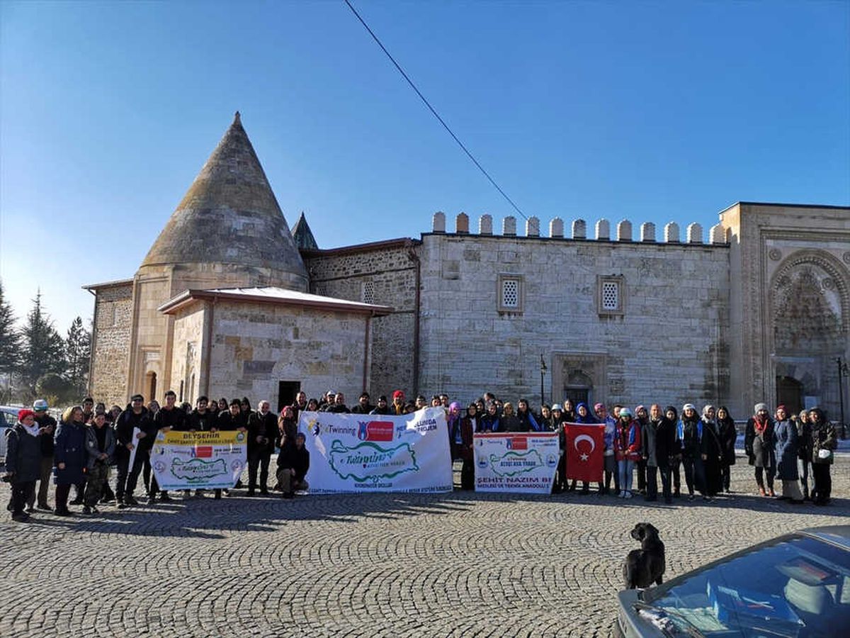 Konya Etwinning Gönüllüleri Beyşehir\'i Ziyaret Etti