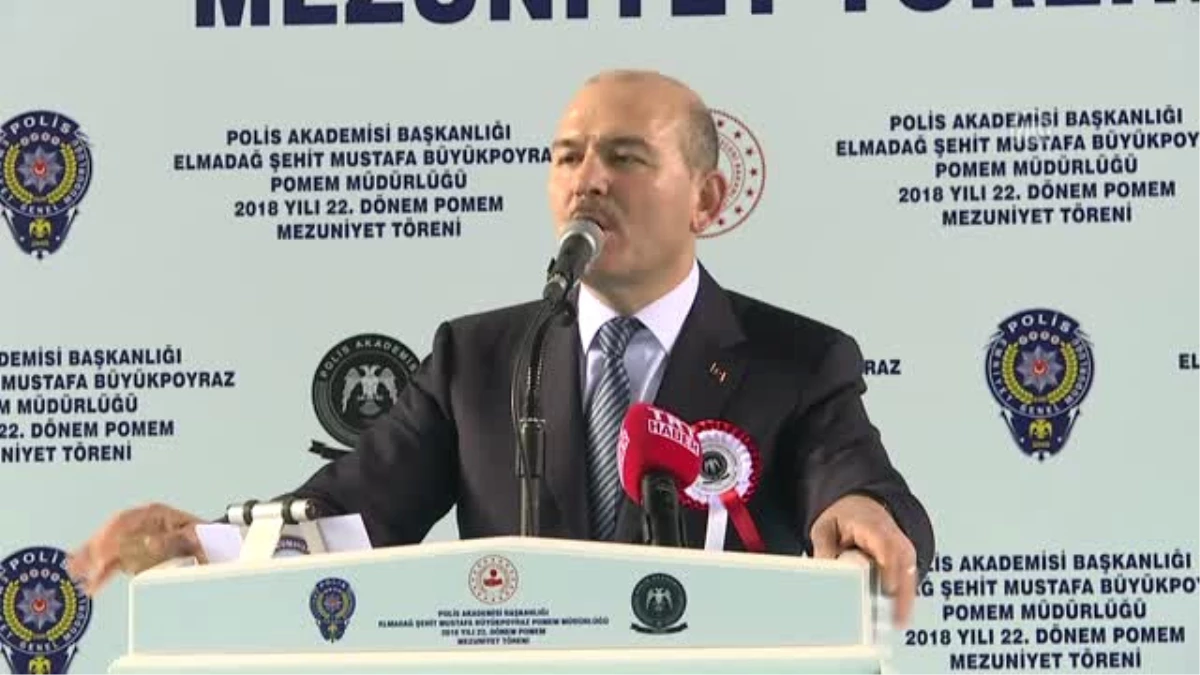 Soylu: "Mesleğinizin Kutsiyeti Hiçbir Daim Aklınızdan Çıkmasın"