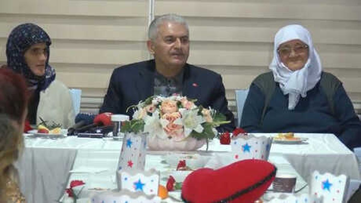 TBMM Başkanı Binali Yıldırım Darülaceze\'yi Ziyaret Etti