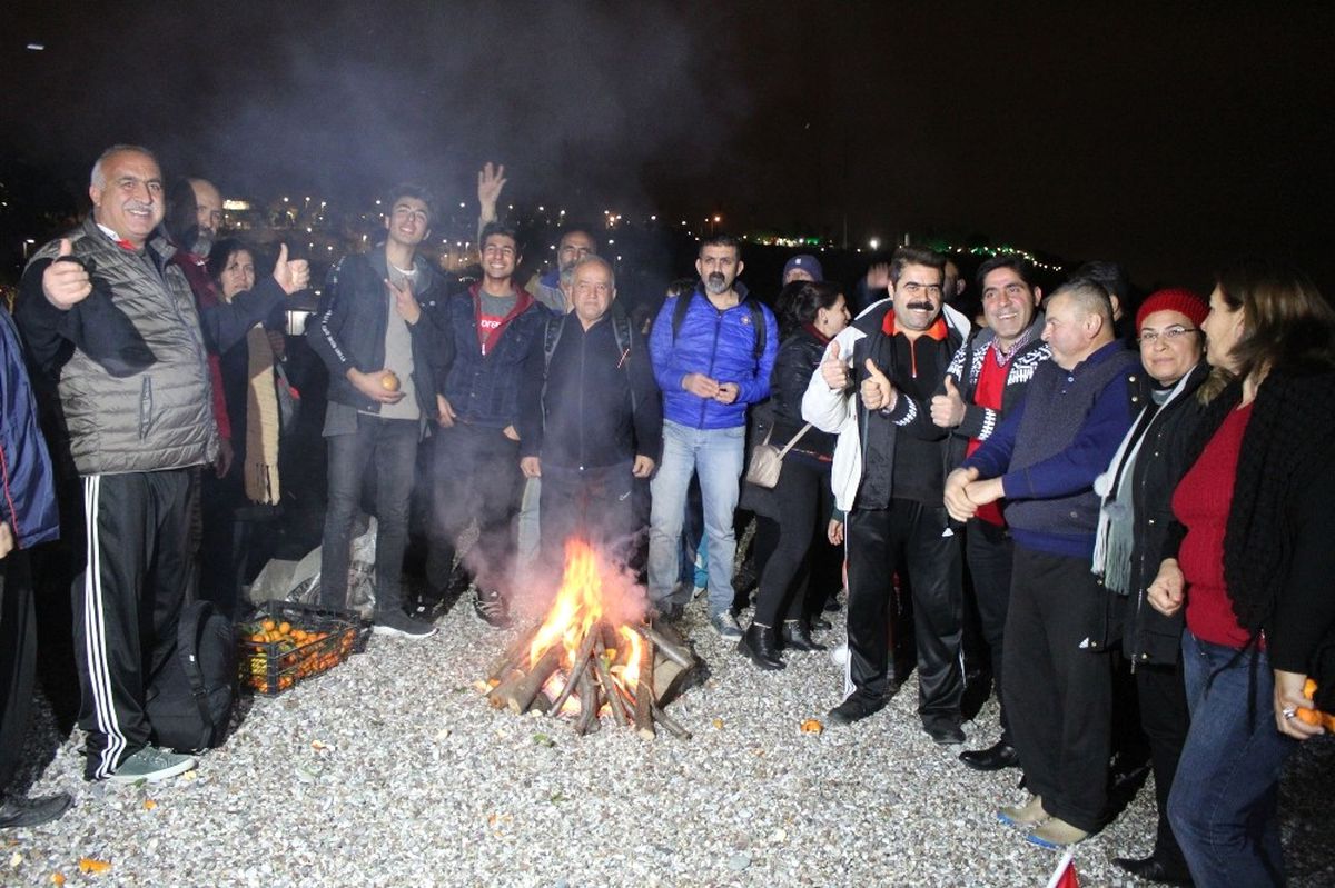 2019\'u Denizde Karşıladılar