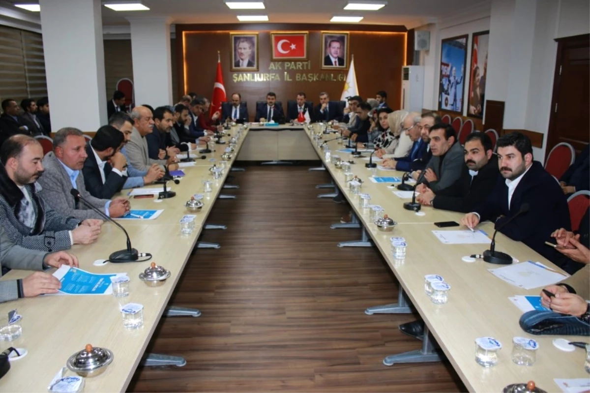 AK Parti Şanlıurfa Yönetimi Yılın Son Toplantısını Gerçekleştirdi