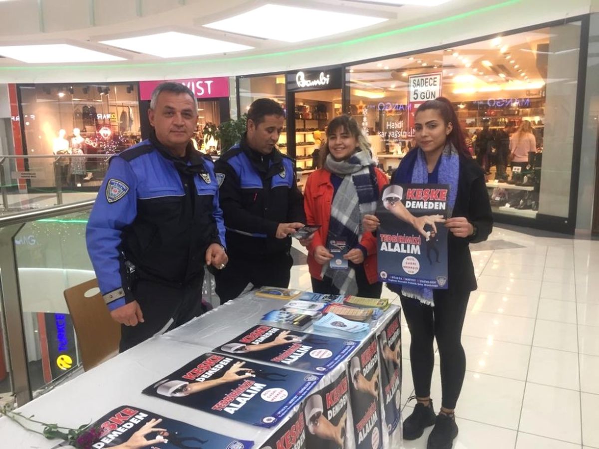 Antalya Emniyeti\'nin Yılbaşı Mesaisi