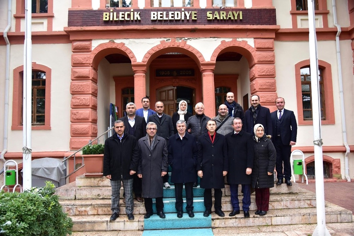 Bilecik 7 Bölgeden Gelen Belediye Başkanlarını Ağırladı
