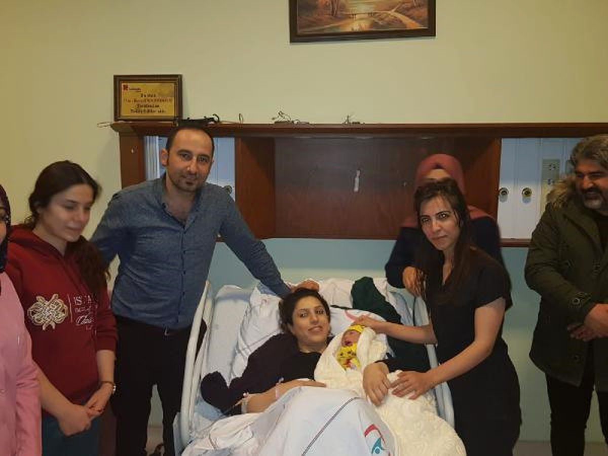Cizre\'de Yeni Yılın İlk Bebeği Nur Oldu