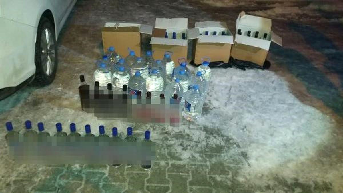 Gölbaşı\'nda Sahte ve Kaçak İçki Operasyonu: 1 Gözaltı