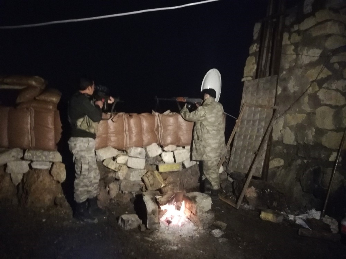 Güvenlik Korucuları Yeni Yılı Nöbette Karşıladı