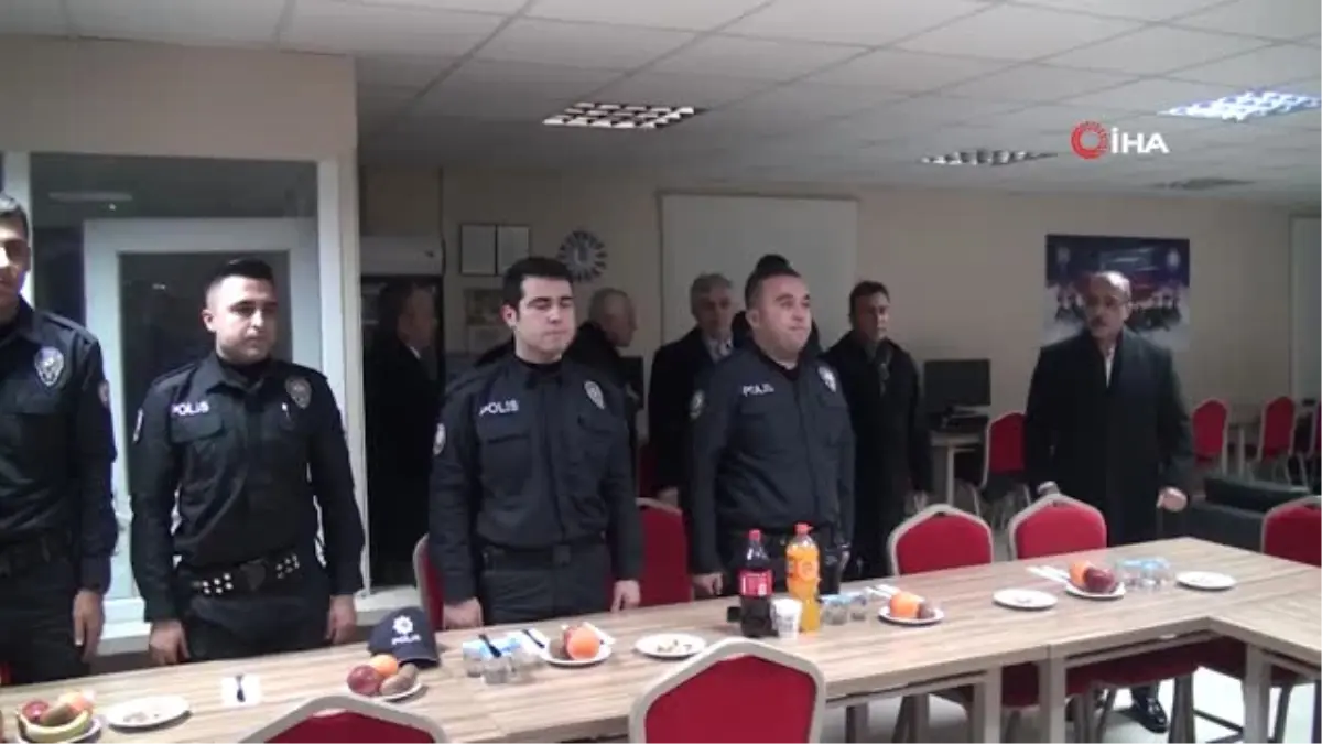 İl Emniyet Müdürü Doğan İnci Polislerin Yeni Yılını Kutladı