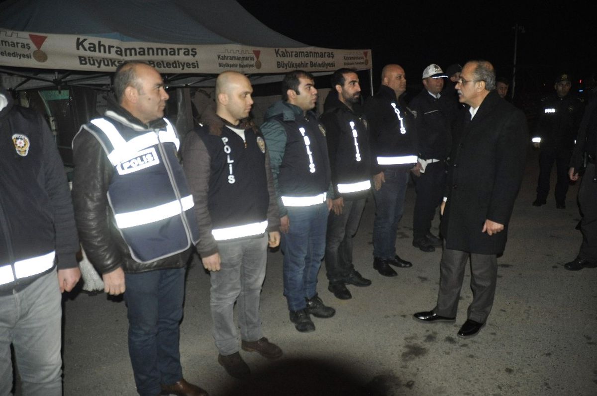 İl Emniyet Müdürü Doğan İnci Polislerin Yeni Yılını Kutladı