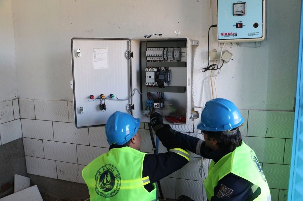 Manisa\'da 531 Adet İçme Suyu Deposunun Elektrik Panosunu Yeniledi