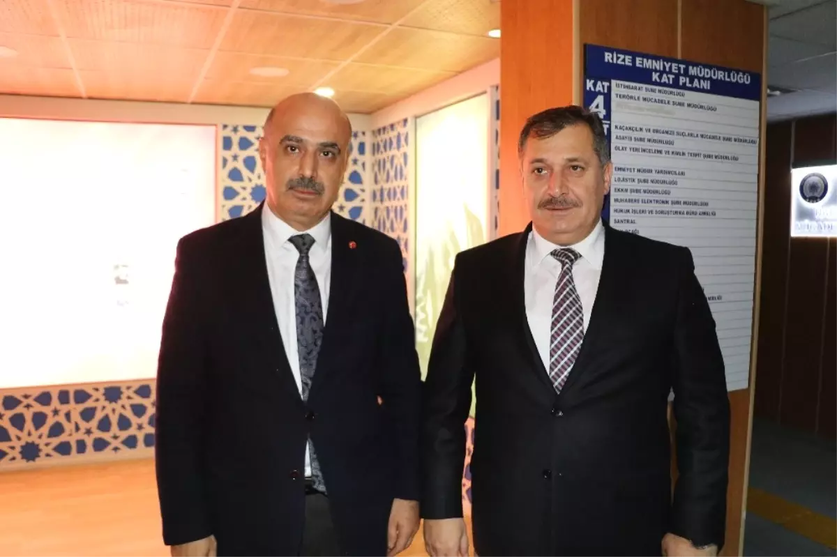 Rize İl Emniyet Müdürü Nurettin Gökduman Görevini Devraldı