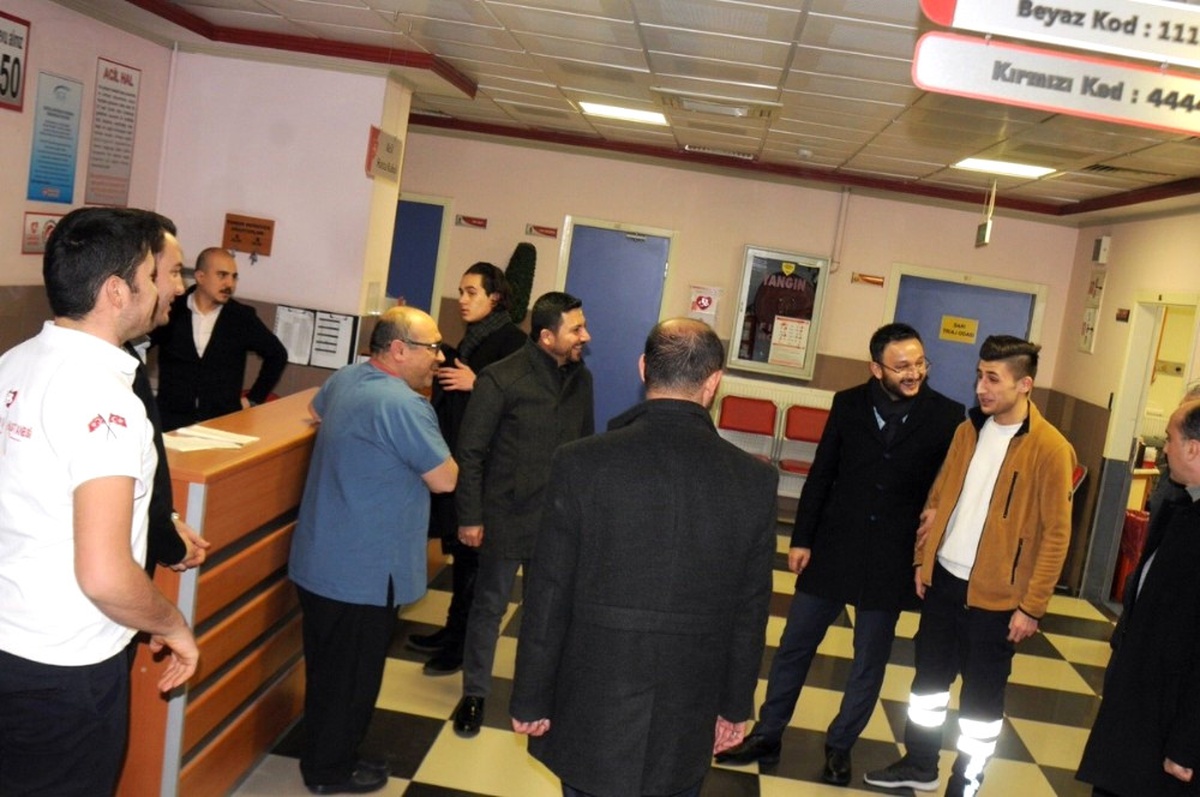 Yanar ve Arı Yeni Yıl Ziyaretlerinde Bulundu