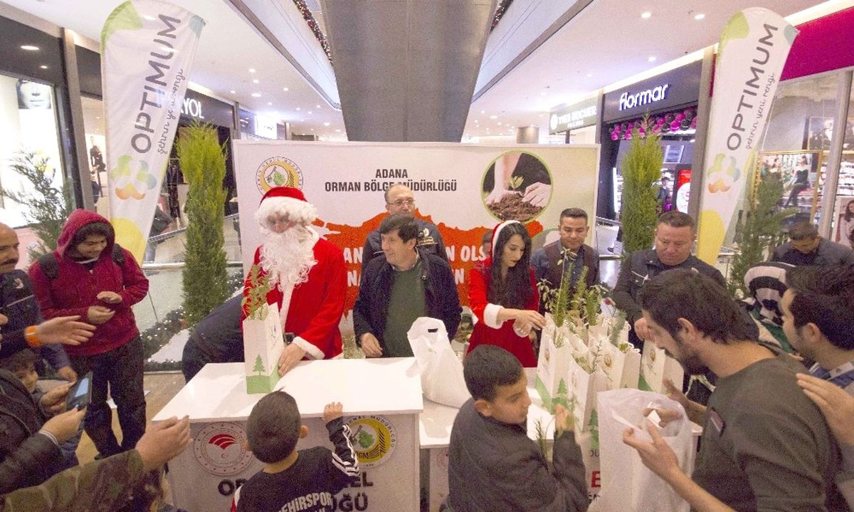 Yeni Yıl İçin 2019 Adet Fidan Dağıtıldı