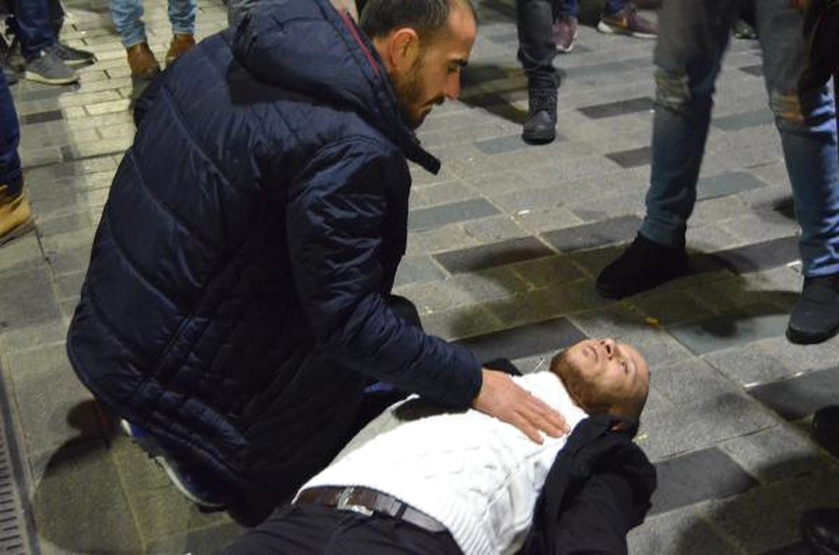 Yılbaşı Kutlamalarında 1 Kişi Baygınlık Geçirdi