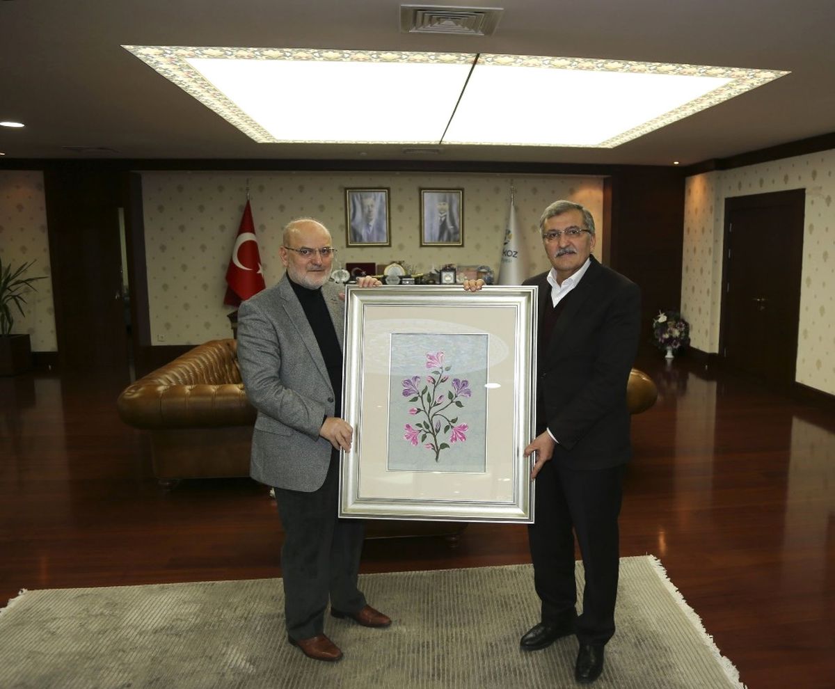 Başkan Aydın\'dan Başkan Çelikbilek\'e Ziyaret