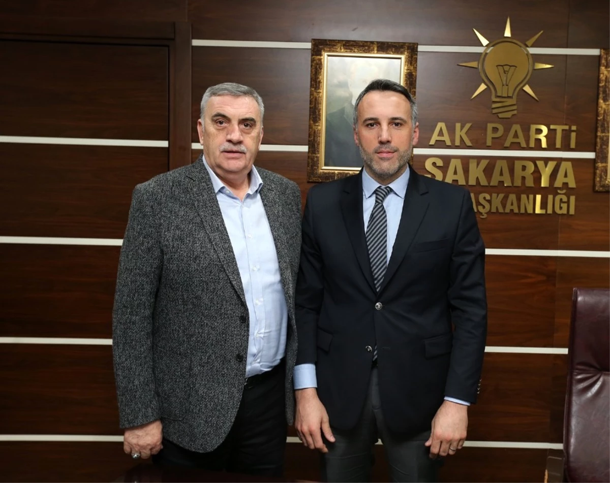 Başkan Toçoğlu\'ndan, AK Parti İl Başkanı Tever\'e Ziyaret