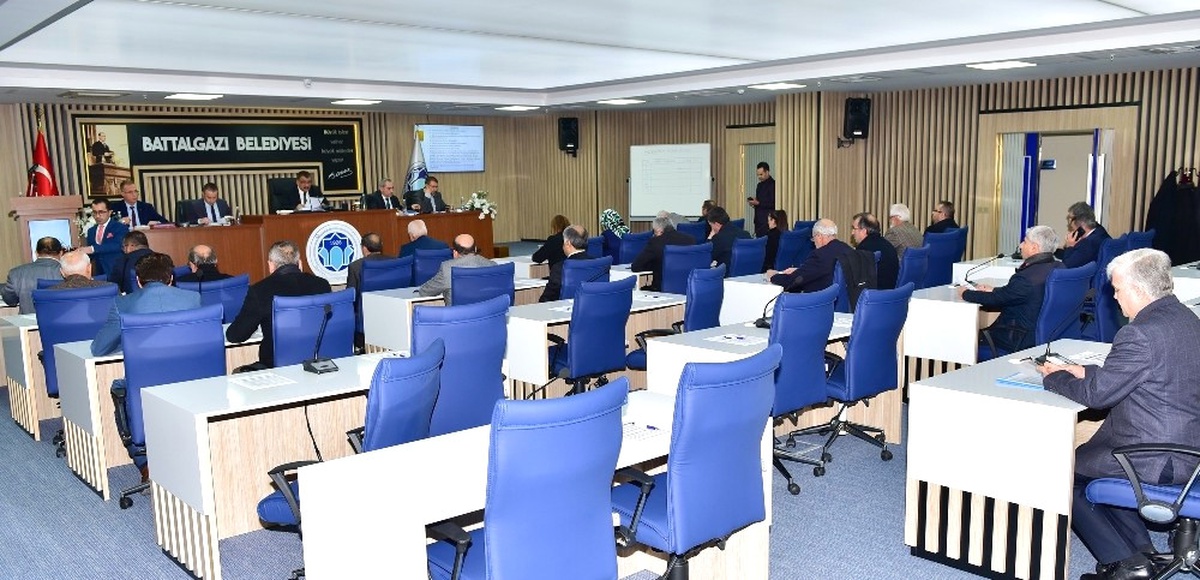 Battalgazi Belediye Meclisi Toplandı
