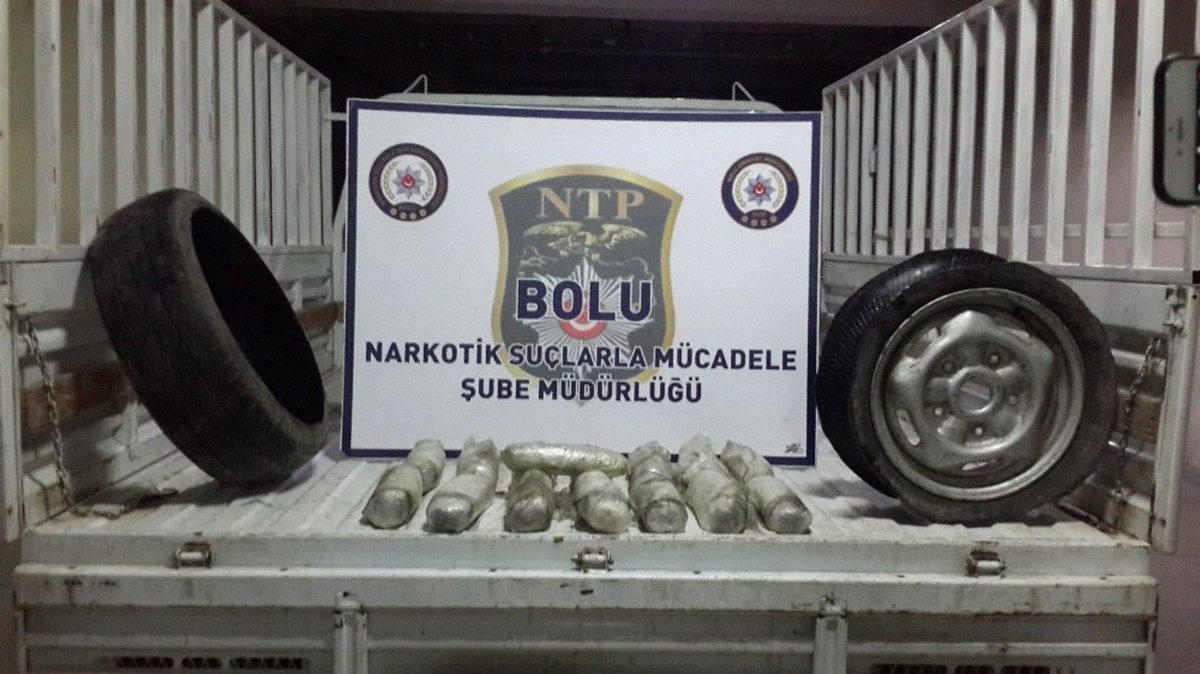 Bolu\'da 2018 Yılında Yüzlerce Kilo Uyuşturucu Ele Geçirildi