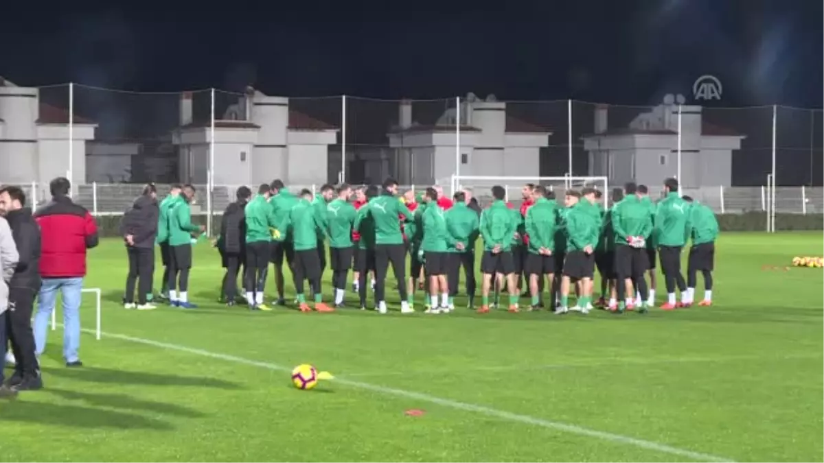 Bursaspor, İkinci Yarı Hazırlıklarına Başladı