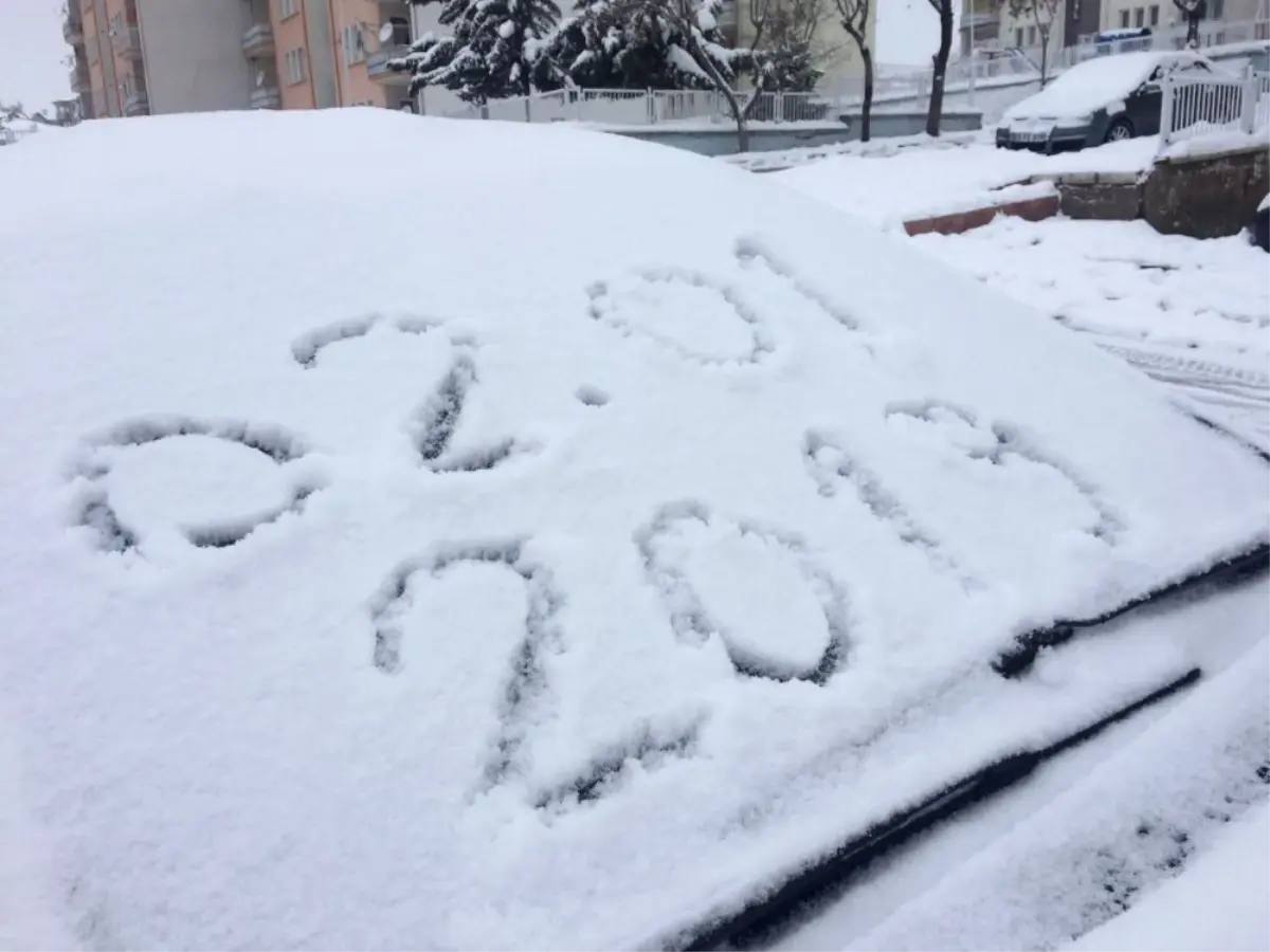 Elazığ\'da Kar Nedeniyle 24 Köy Yolu Kapalı