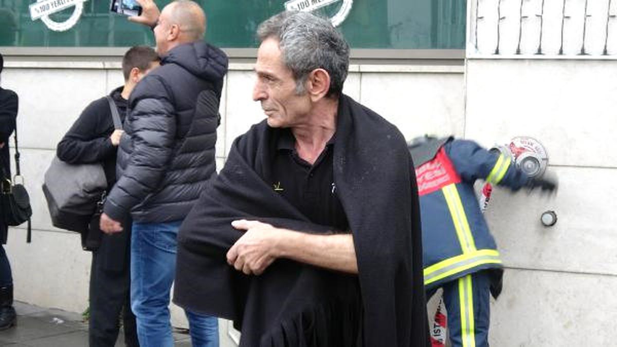 Fotoğraflar // Beyoğlu\'nda Otelde Yangın
