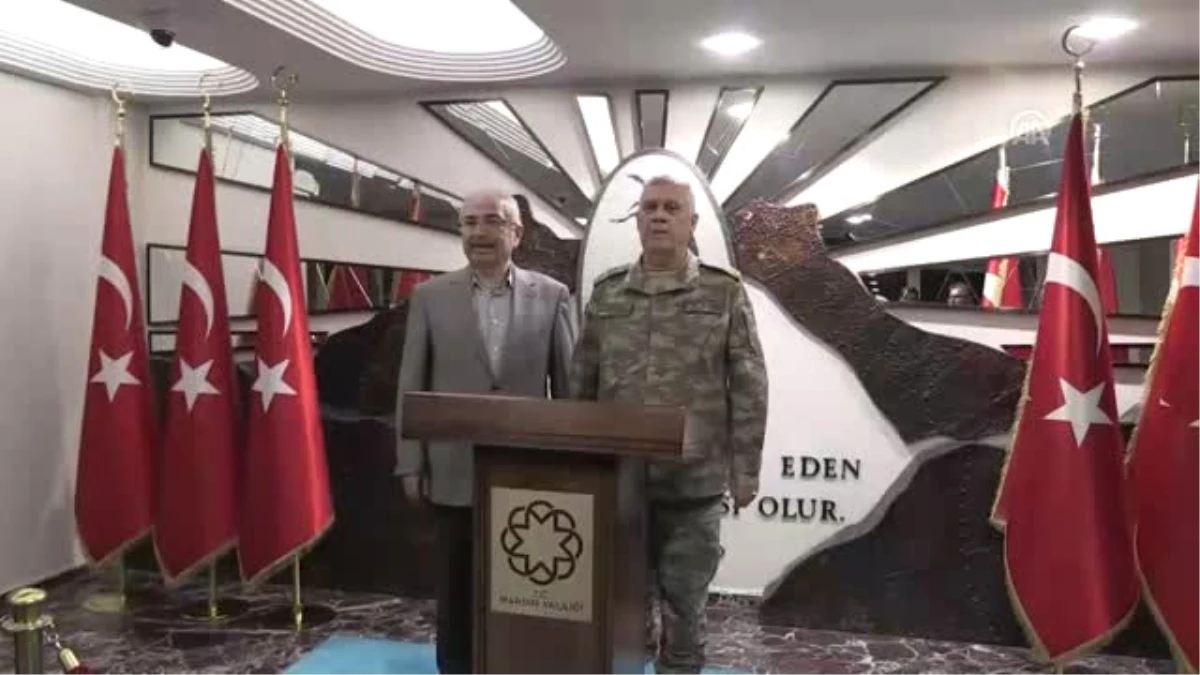 Kara Kuvvetleri Komutanı Orgeneral Dündar, Mardin\'de