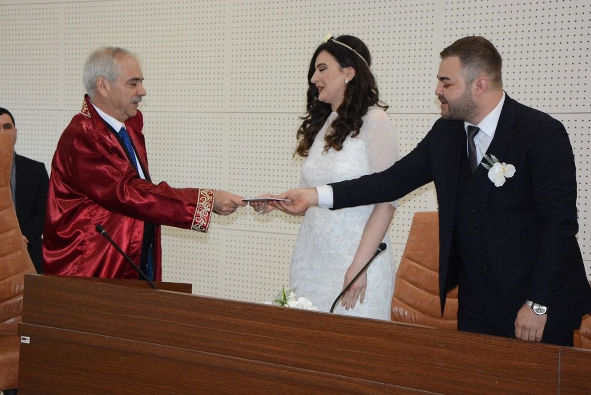Keşan\'da 467 Çift 2018\'de "Evet" Dedi