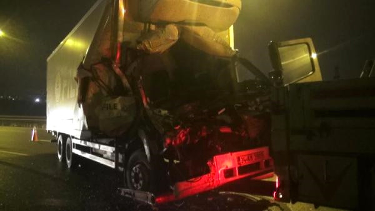 Kuzey Marmara Otoyolunda Kaza: 1 Yaralı