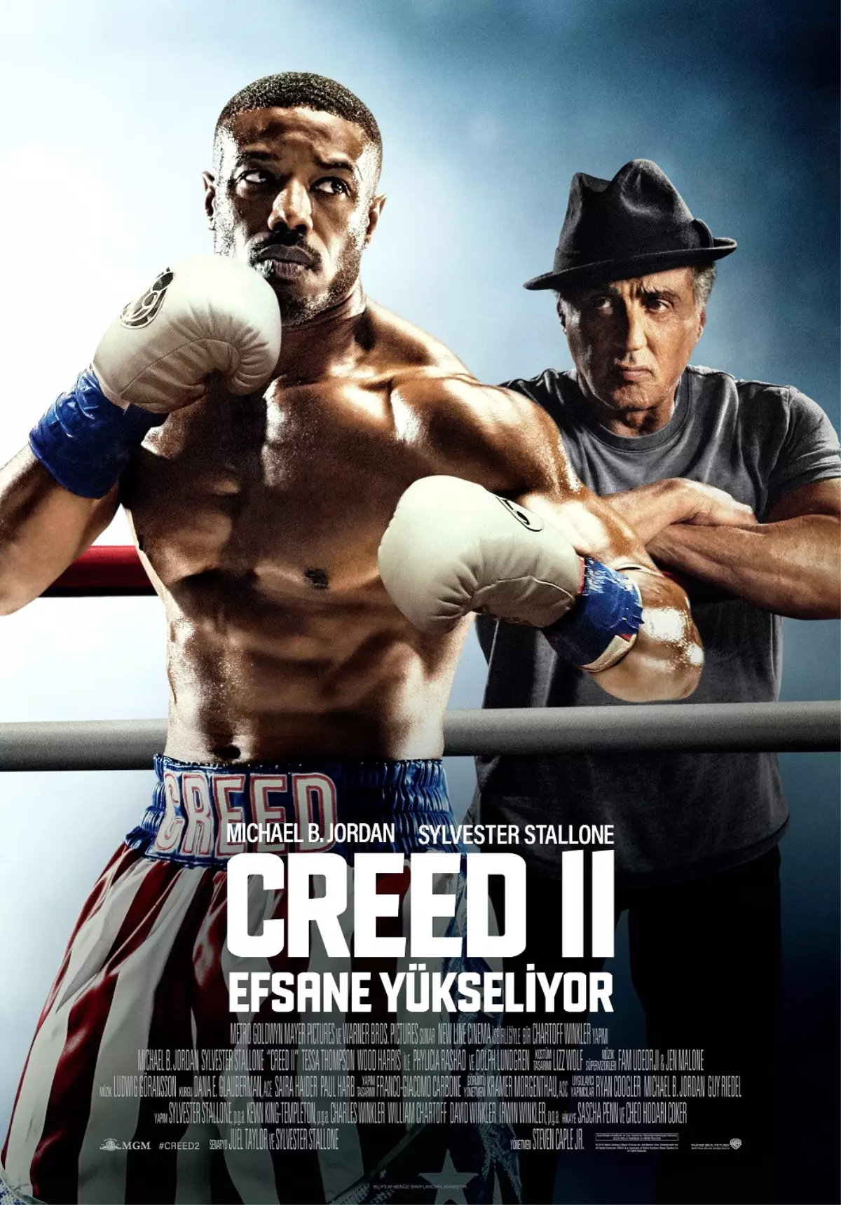 Mıchael B. Jordan Sylvester Stallone Creed 2: Efsane Yükseliyor